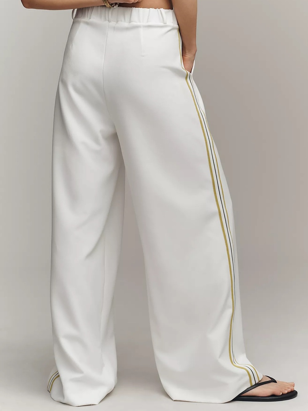 Maeve Avery Knit Track Pants Size Large NWT - Picture 3 of 9